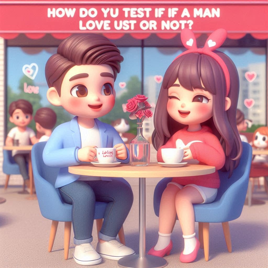How do you test if a man love you or not
