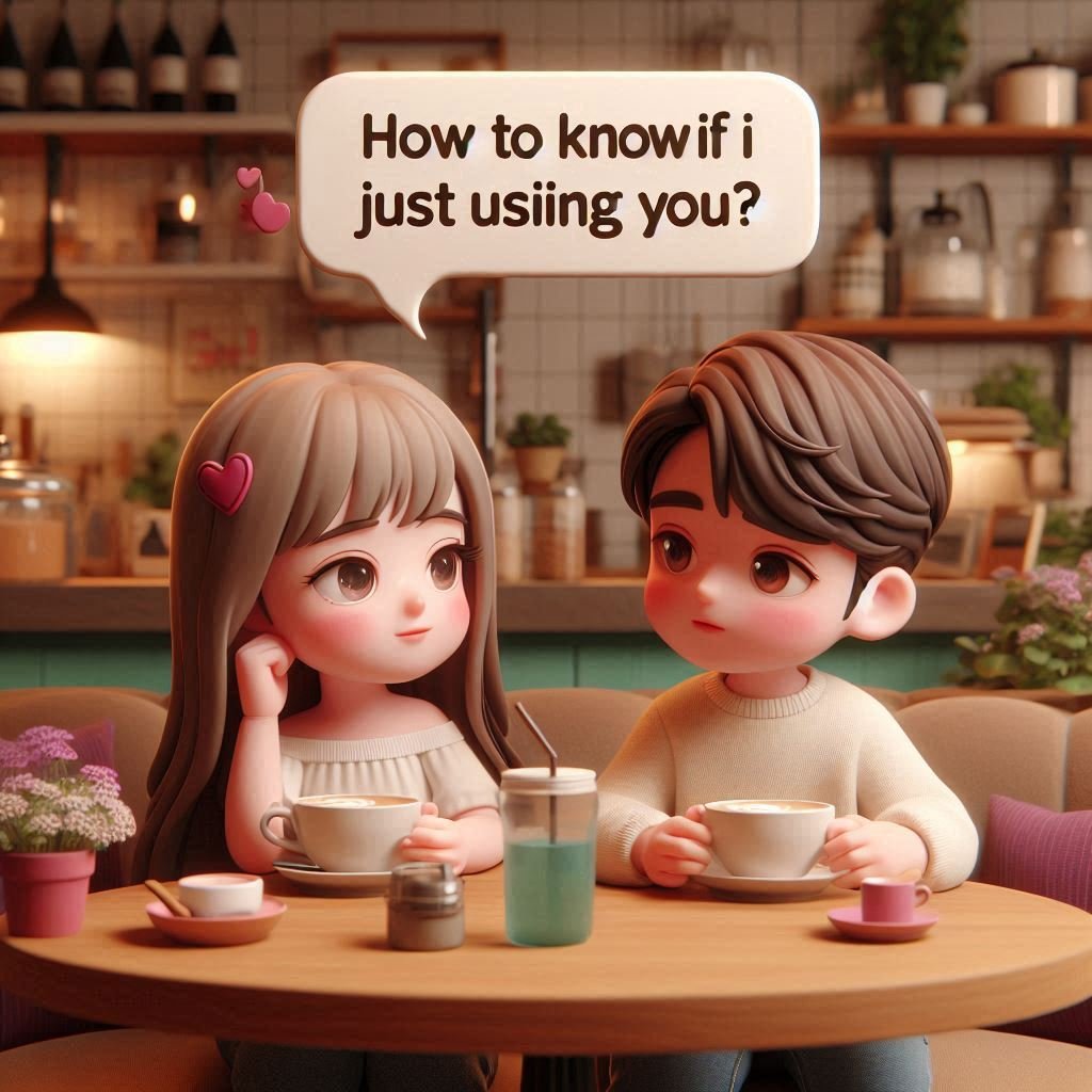 How to know if he is just using you