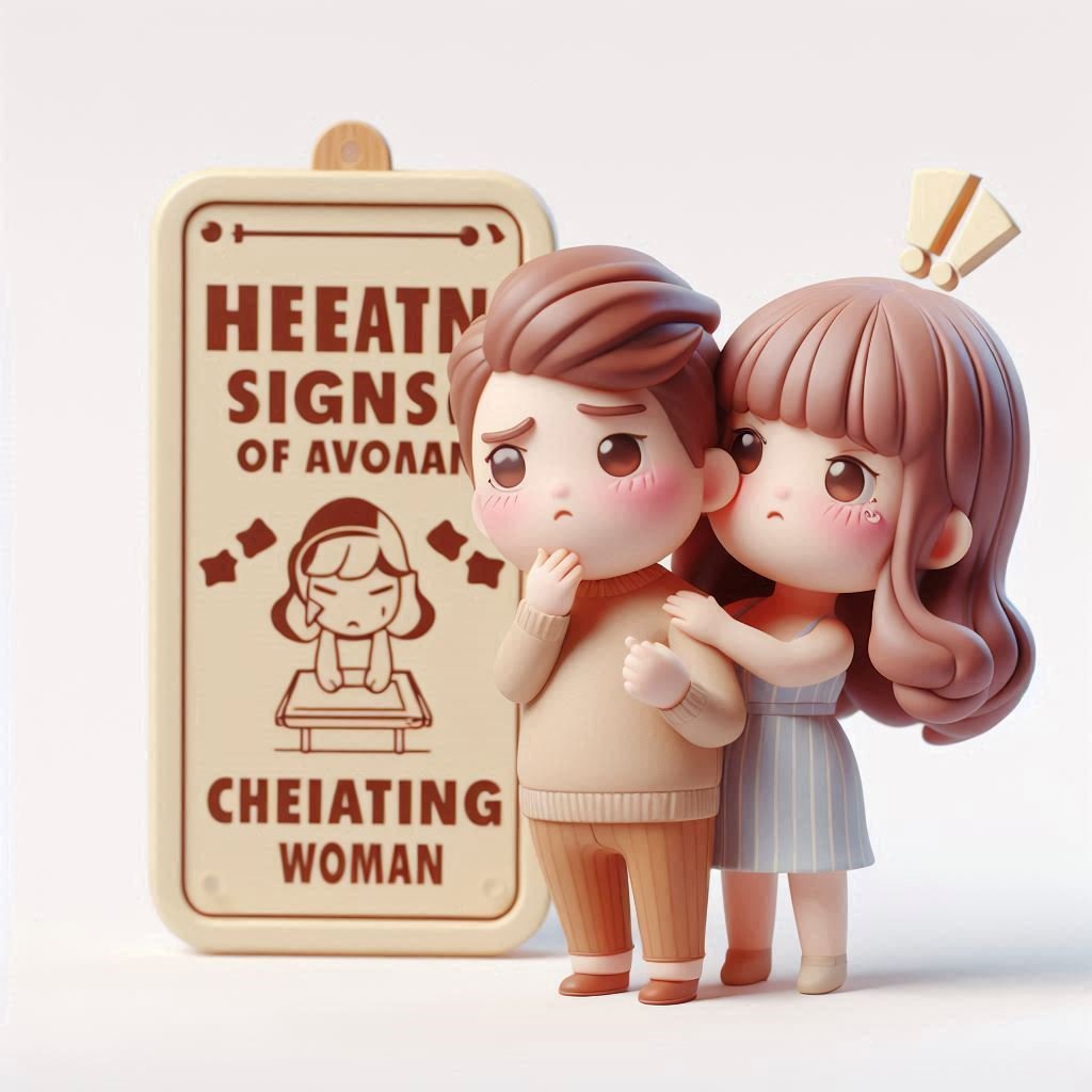 Physical cheating signs of a woman