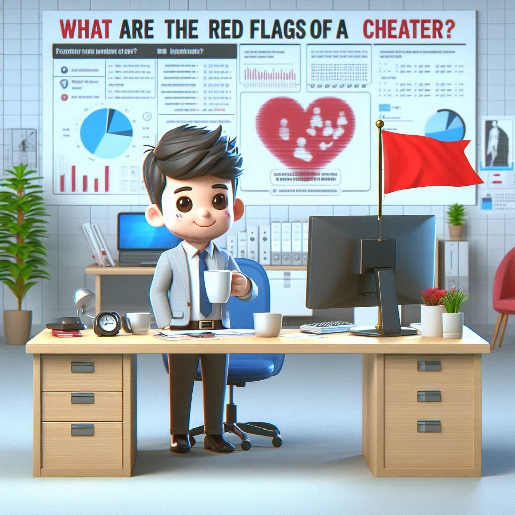 What are the red flags of a cheater (2)