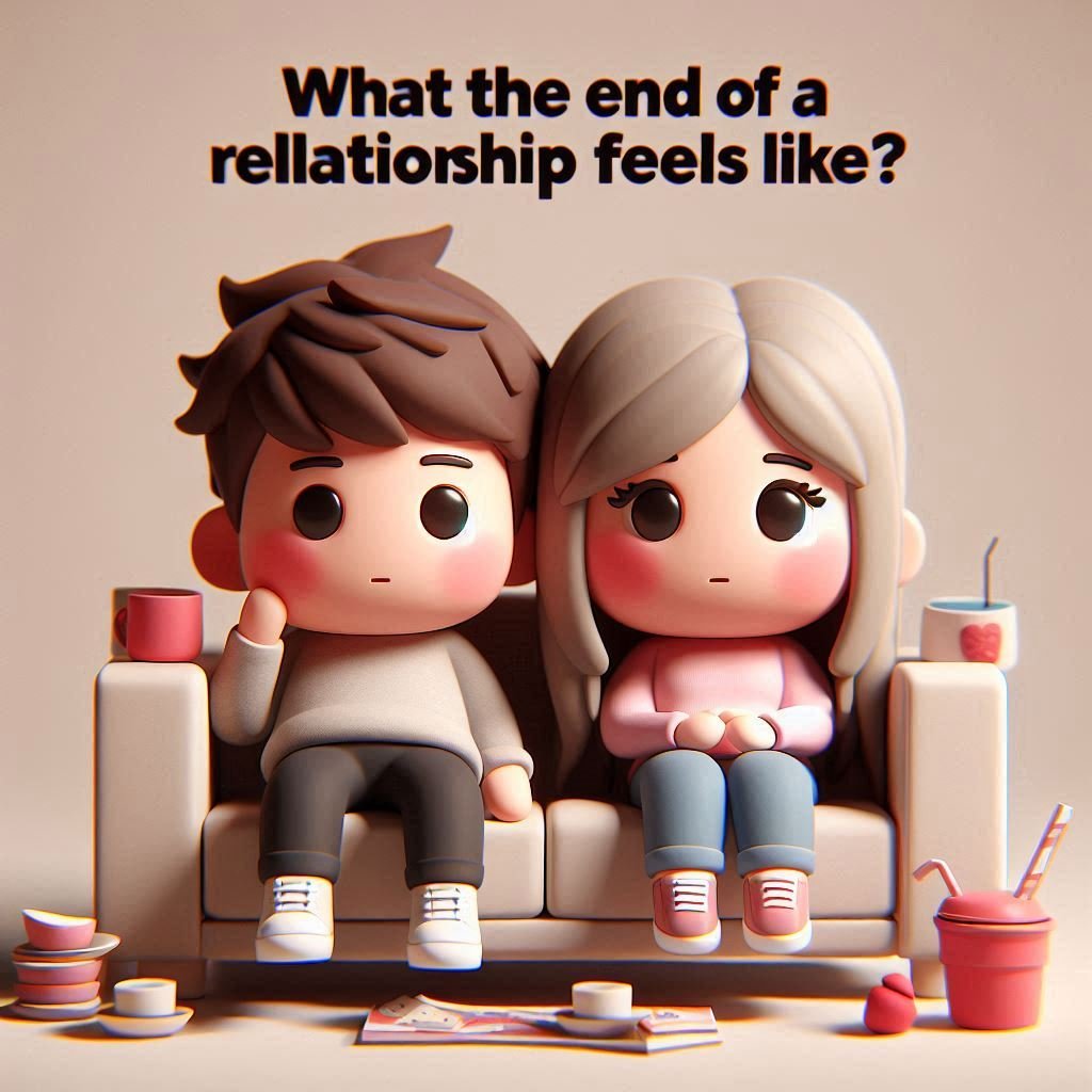 What the end of a relationship feels like