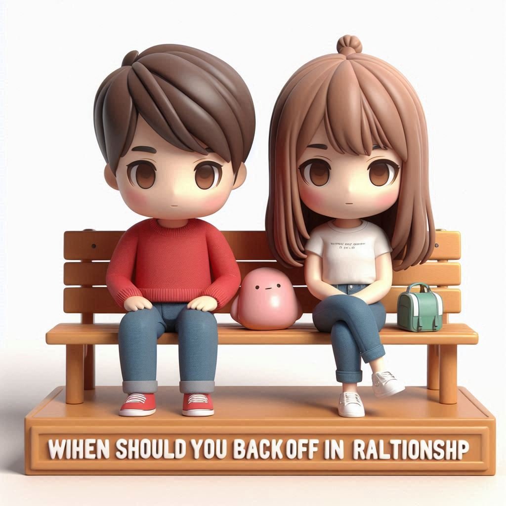 When should you back off in relationship