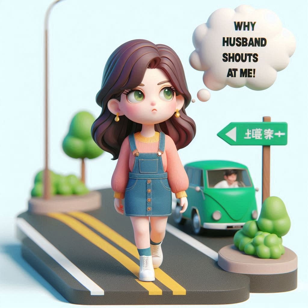Why my husband shouts at me