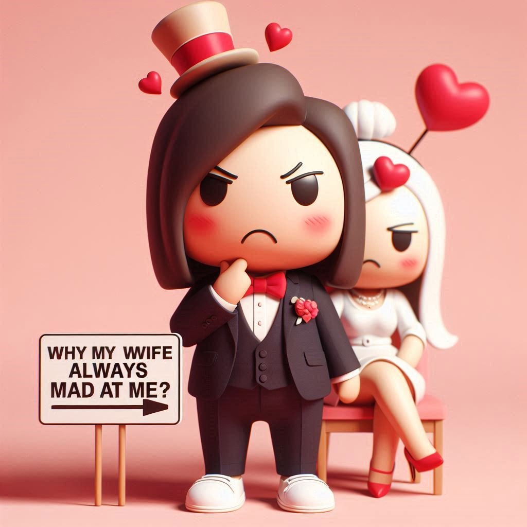 Why my wife always mad at me