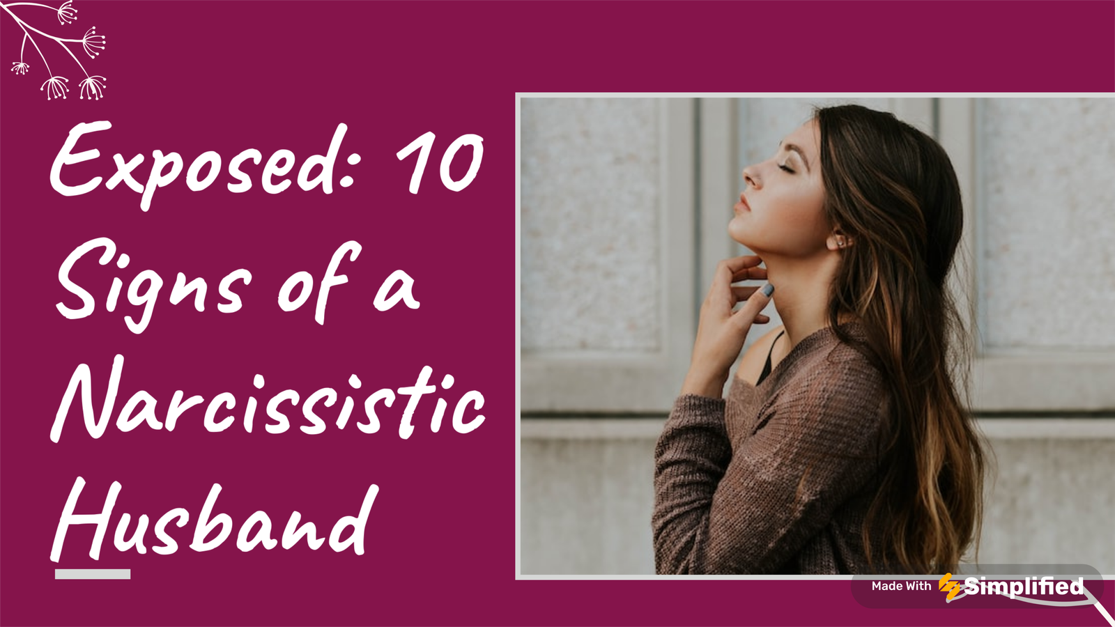 #2 10 Signs of a Narcissistic Husband