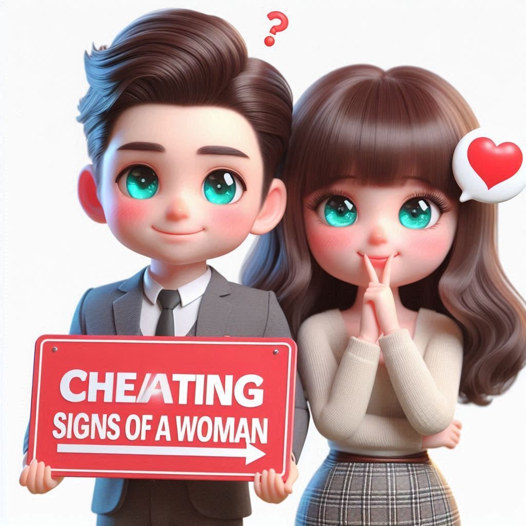 Cheating signs of a woman